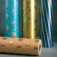 Rollos de papel decorado