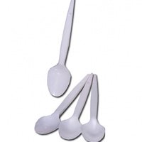 Cucharas de plástico